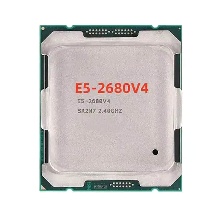 Pulled out E5 2680v4 CPU good condition X99 used server CPU